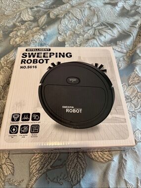 Intelligent Sweeping Robot No.S616 - Black